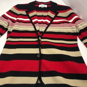 New! Calvin Klein striped blazer size M